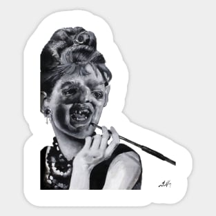 Breakfast at SLOTHS Wet Dream Edition | goonies x audrey hepburn | hollywood magic Sticker